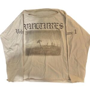 Yeezy Vultures White Longsleeve